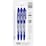 Pilot FriXion Ball Erasable Gel Pen 0.7mm Blue 3 pack