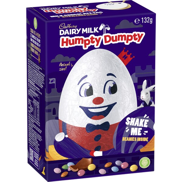 Cadbury Humpty Chocolate Easter Egg Gift Box 132g