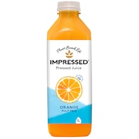 Impressed Pressed Juice Orange Pulp Free