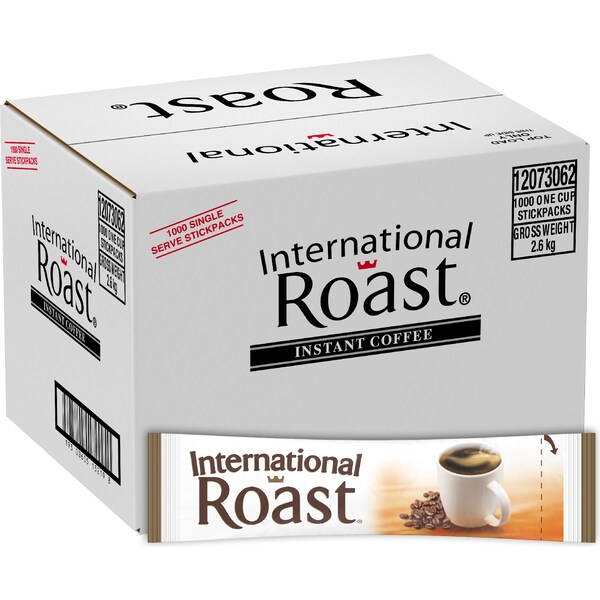 International Roast Instant Coffee Sachets 1000 pack