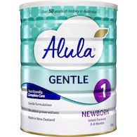 Alula Gentle Stage 1 Newborn Infant Formula 0-6 Months