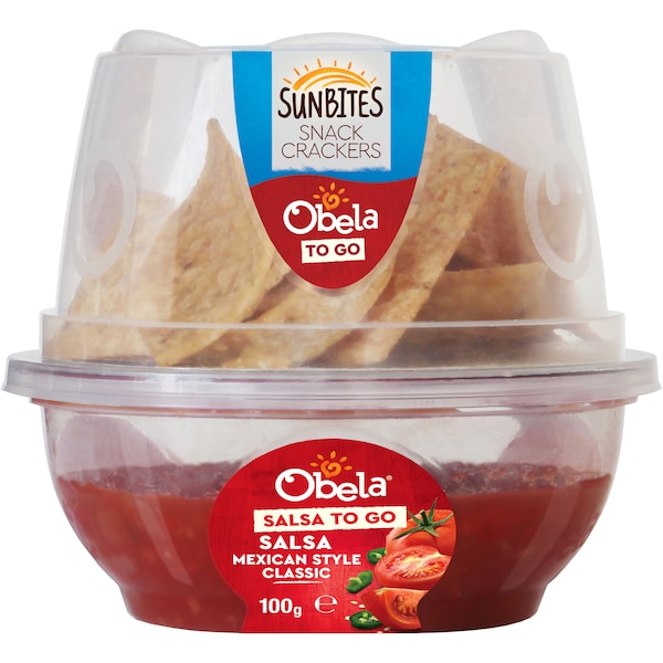 Obela Mexican Salsa To Go & Sunbites 100g