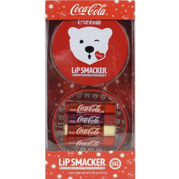 Lip Smacker Coca Cola Tin 4 pack