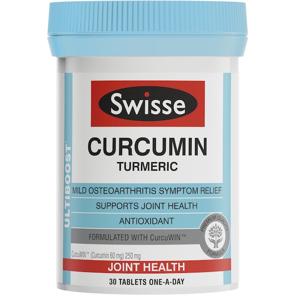 Swisse Curcumin Tumeric Tablets 30pk
