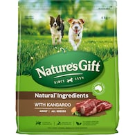Nature's Gift Adult Dry Dog Food With Kangaroo
