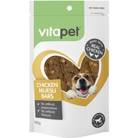 Vita Pet Chicken Muesli Bars Dog Treats