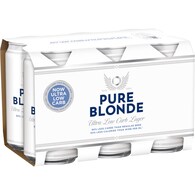 Pure Blonde Ultra Low Carb Lager Cans