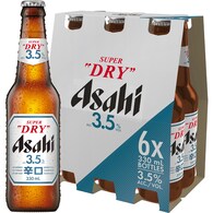 Asahi Super Dry 3.5% Bottles