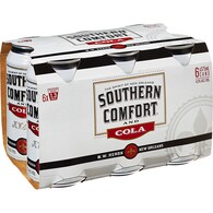 Southern Comfort & Cola Cans