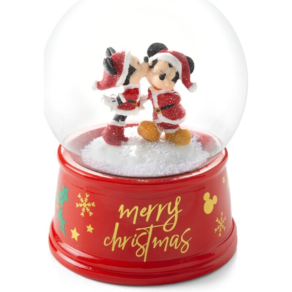 Christmas Snow Globe Mickey & Minnie each