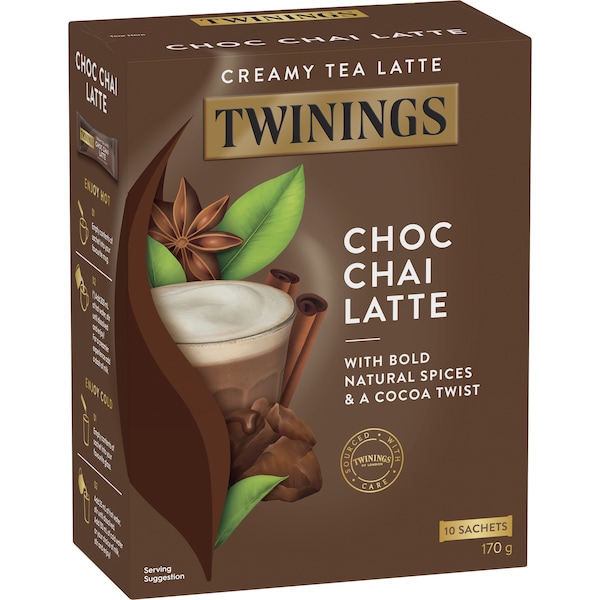 Twinings Choc Chai Latte Sachets 10 pack