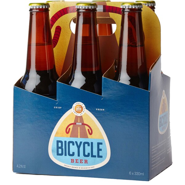 Temple Brewing Co. Bicycle Beer 330mL x 6 pack
