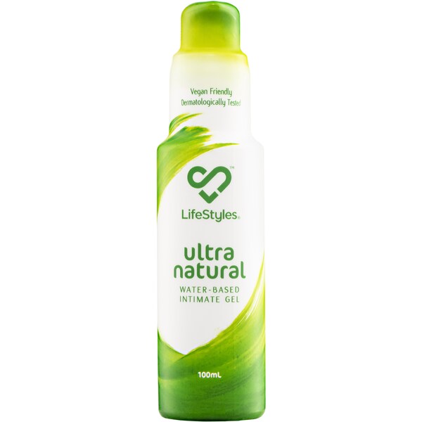 Lifestyles Lifestyles Ultra Natural Water Based Intimate Gel 100mL