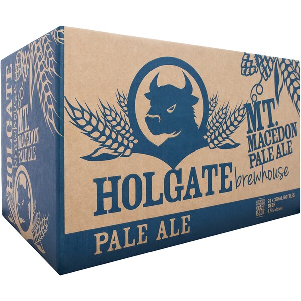 Holgate Brewhouse Mt Macedon Pale Ale Bottles 330mL x 24 case
