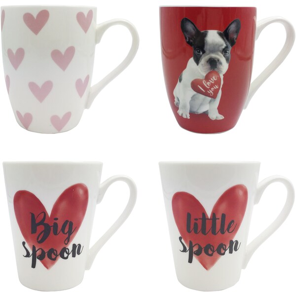 Valentine's Day Mugs Assorted Each