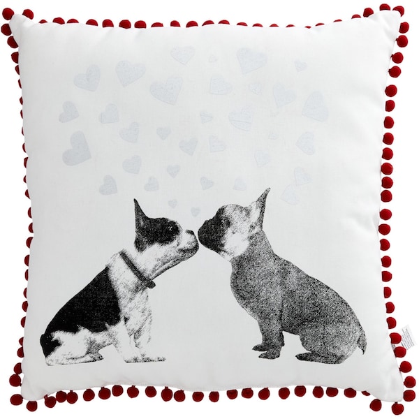 Valentine's Day Pom Pom Cushion Each