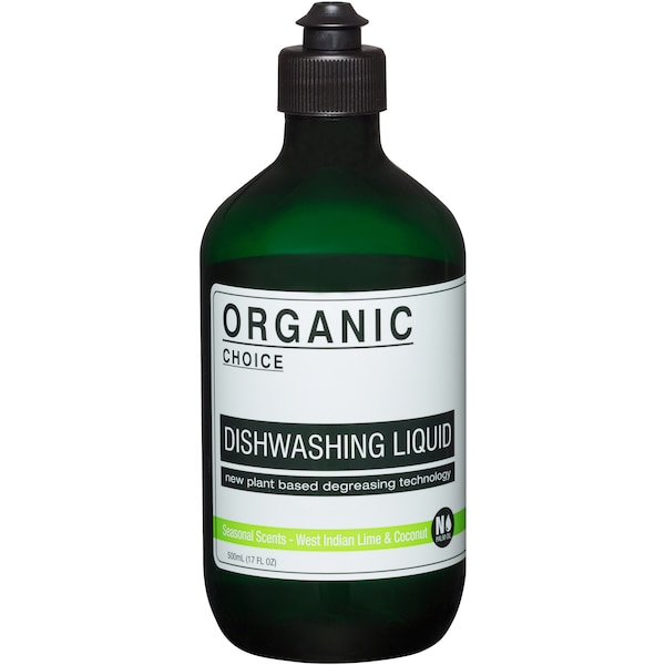 Organic Choice Dishwashing Liquid Seasonal Scents 500ml