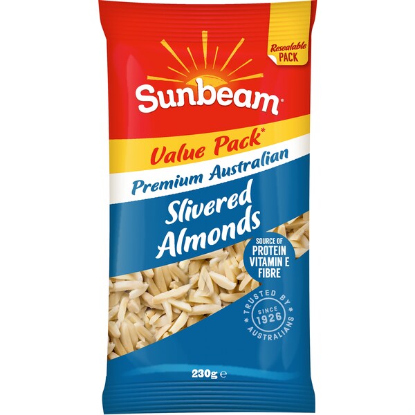 Sunbeam Slivered Almonds 230g