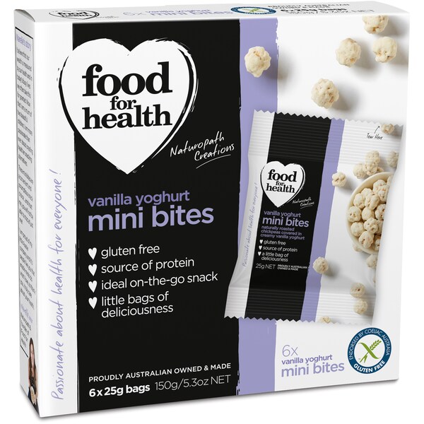 Food For Health Yoghurt Mini Bites 150g
