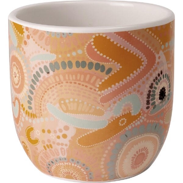 Bobbi Lockyer 10cm x 9.5cm Ceramic Pot each