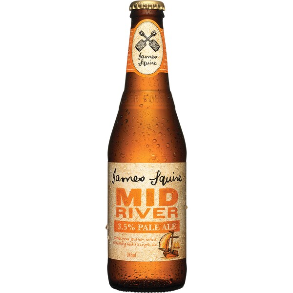 James Squire Mid River Bottle 345ml