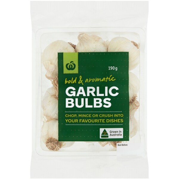 Woolworths Australian Garlic 190g