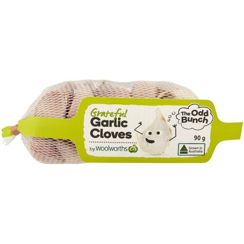 Woolworths The Odd Bunch Garlic Cloves 90g bunch