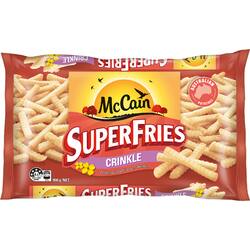 McCain Superfries Crinkle Cut 900g