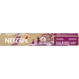 Nescafe Nescafe Farmers Origins India Espresso Coffee Capsules 10 pack