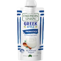 Farmers Union Greek Style Yoghurt Pouch Natural