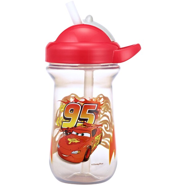 Disney Cars Flip Top Straw Cup Each