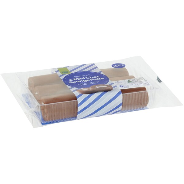 Woolworths Mini Choc Rollette 6 Pack
