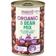 Macro Organic 3 Bean Mix
