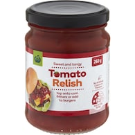 Woolworths Tomato Relish