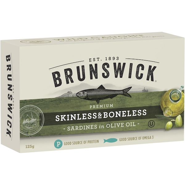 Brunswick Skinless And Boneless Sardine 125g