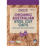 Macro Organic Steel Cut Oats