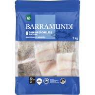 Woolworths Frozen Barramundi