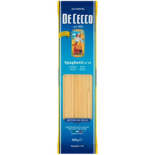 De Cecco Spaghetti No. 12 500g