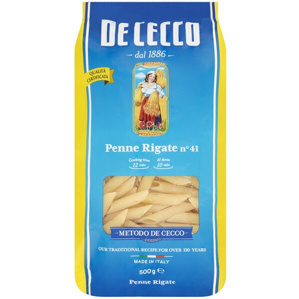 De Cecco Penne Rigate No 41 500g