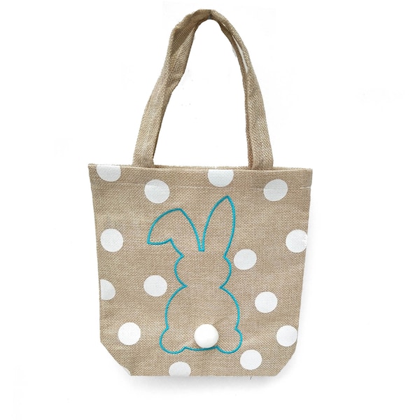 Easter Hessian Tote Bag Each