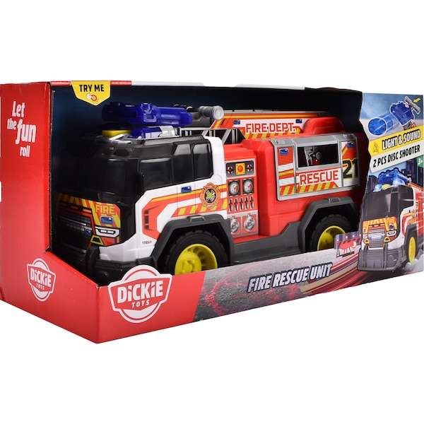 Dickie Toys Fire Rescue Unit each