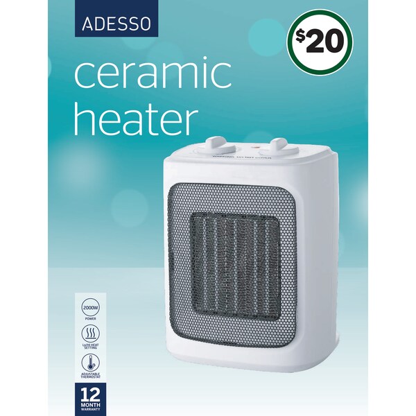 Adesso Ceramic Heater  Each