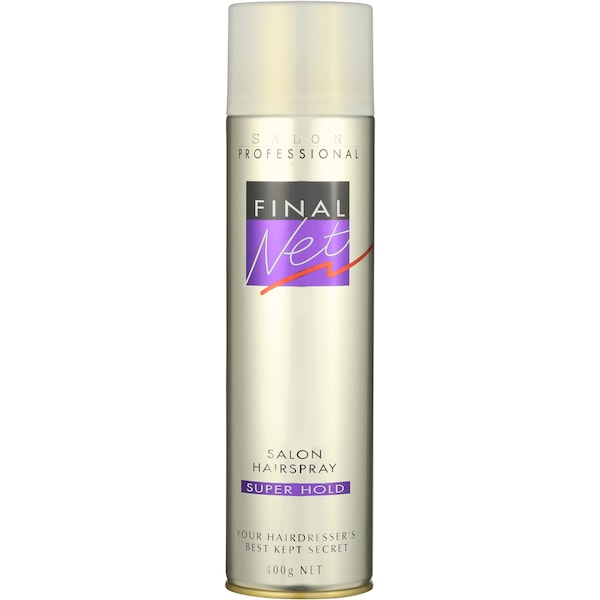 Final Net Salon Hair Spray Lacquer Super Hold 400g