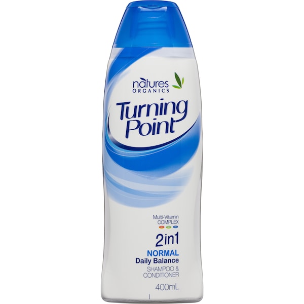 Natures Organics Turning Point 2-In-1 Normal 400mL