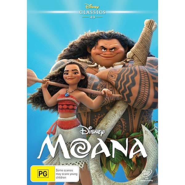 Moana Dvd Each