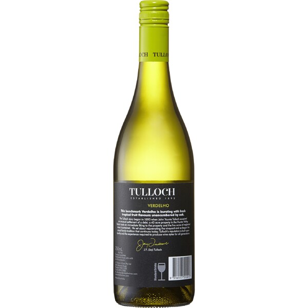 Tulloch Verdelho 750ml