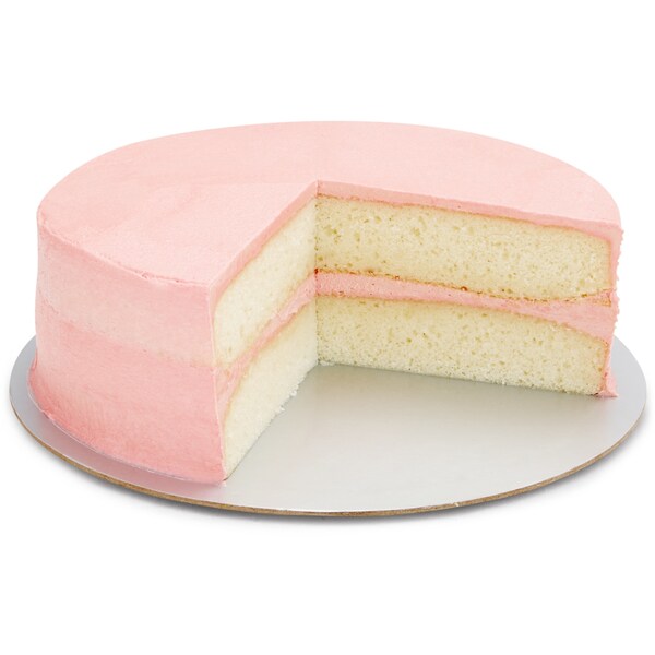 Strawberry White Celebration Cake 10inch  Each