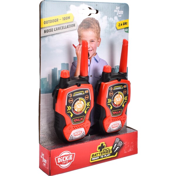 Dickie Toys Walkie Talkie Fun 2 Piece Kit each