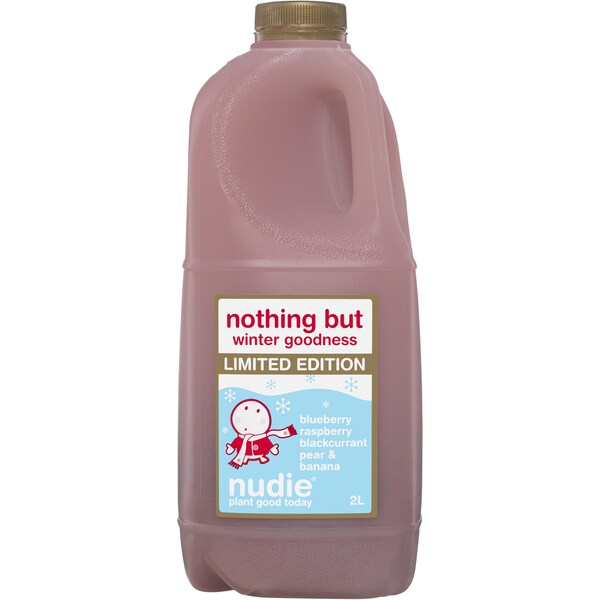 Nudie Nothing But Winter Goodness Berry Banana Chilled 2l