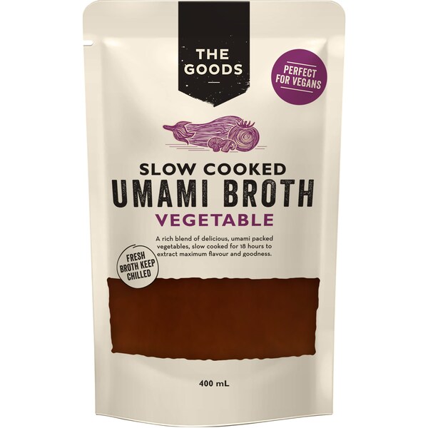 The Goods Vege Broth With Umami 400ml